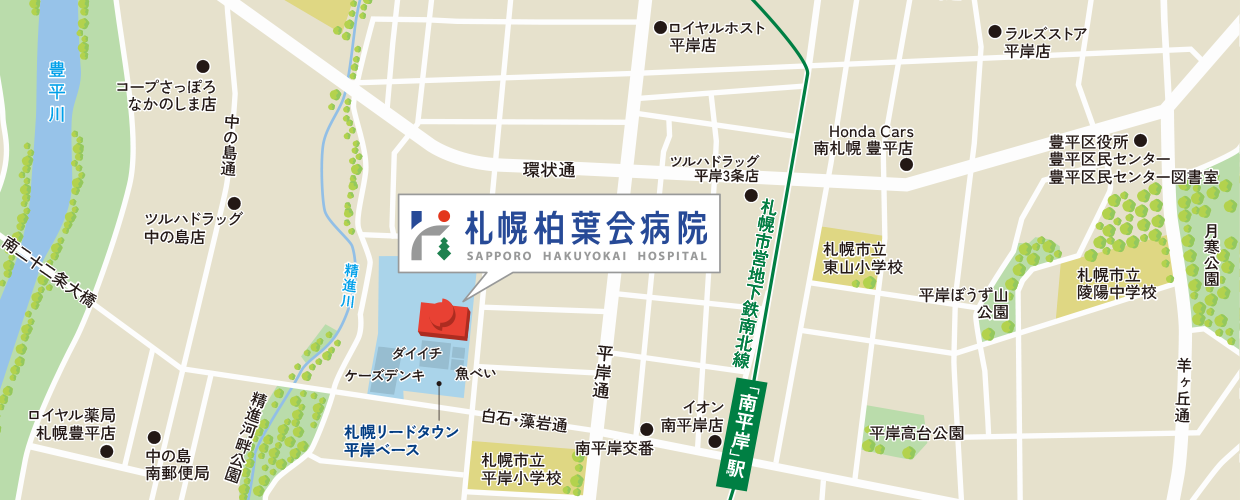 付近案内図